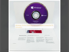Windows 10 Pro OEM Key Genuine Digital License for PC Activation
